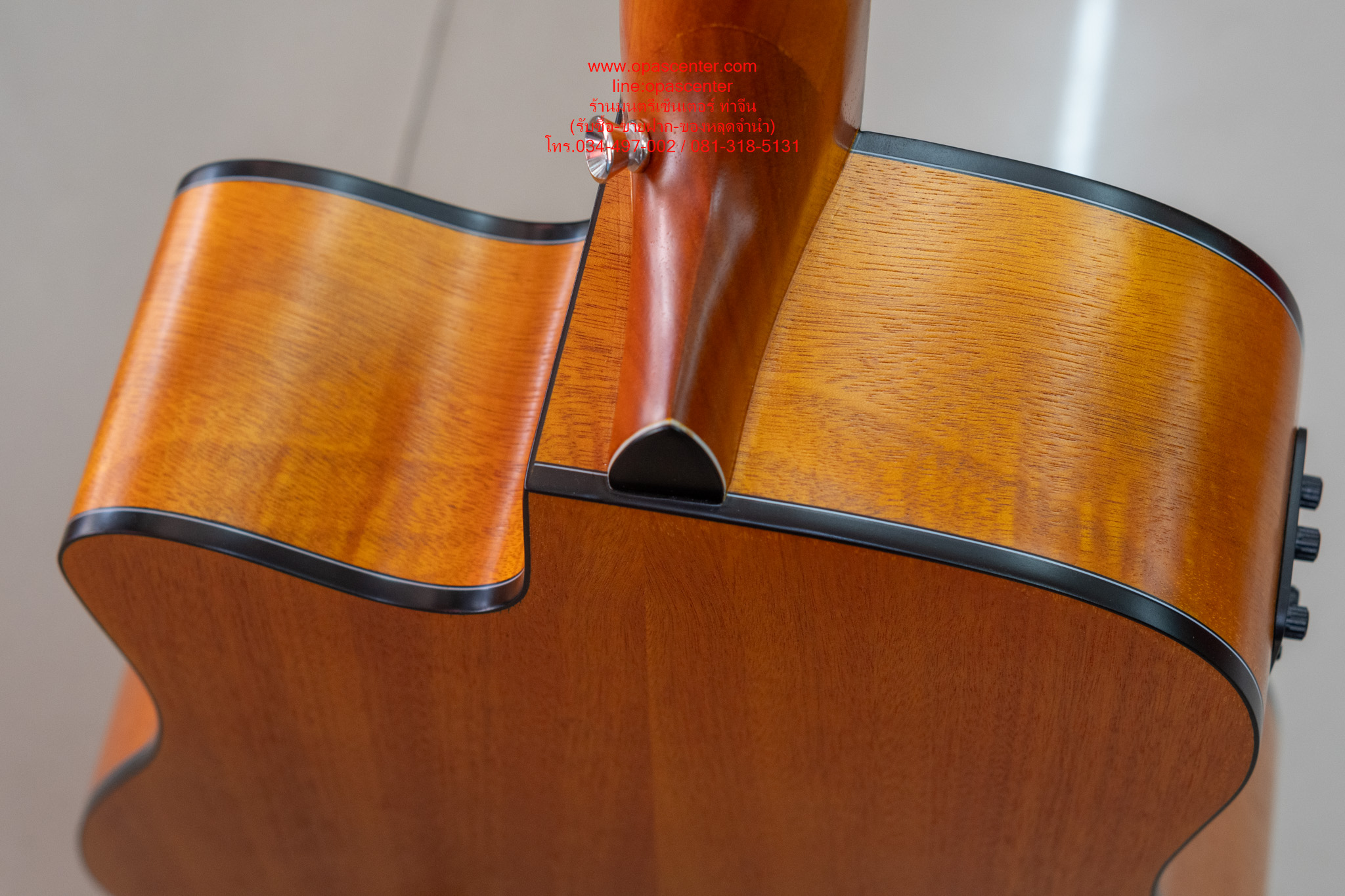 กีต้าร์โปร่งเว้าไฟฟ้า Mantic GT-1DCE 41 นิ้ว คอเว้า สีไม้ ไม้แองเกิลแมนสปรูซ/เชอร์รี่วู้ด มีเครื่องตั้งสายในตัว ของใหม่