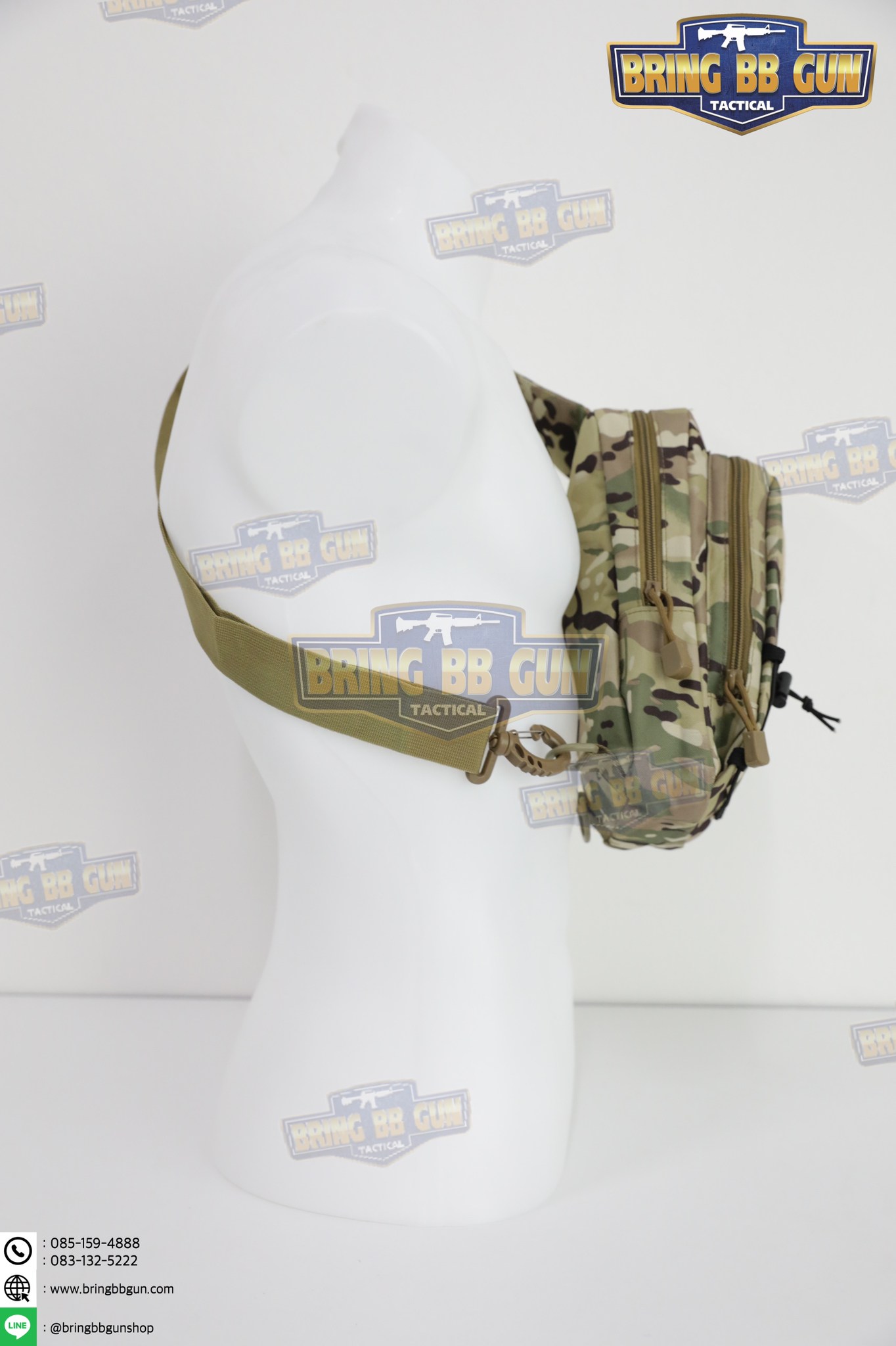 กระเป๋าสะพายข้าง-คาดอก รุ่น A33 (Tactical Chest Bag)