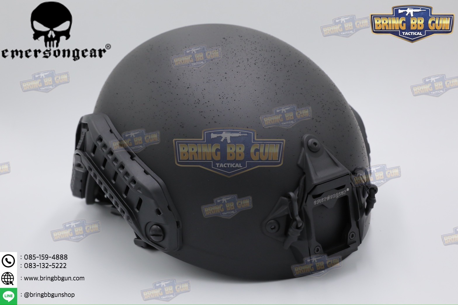 หมวก FAST SF SUPER HIGH CUT ยี่ห้อ Emerson (Emersongear Fast SF Super High Cut Tactical Helmet) (Ultra High Cut) (Super High Cut) (Tactical Helmet) (OPS-C)