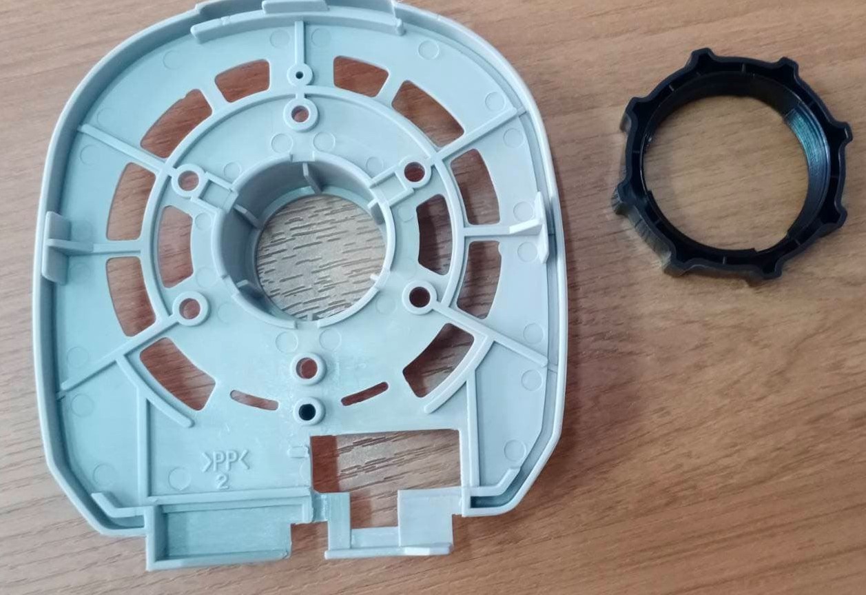 0000646 ฝาครอบกระโหลกหน้ามอเตอร์พัดลม MITSUBISHI 18 นิ้ว