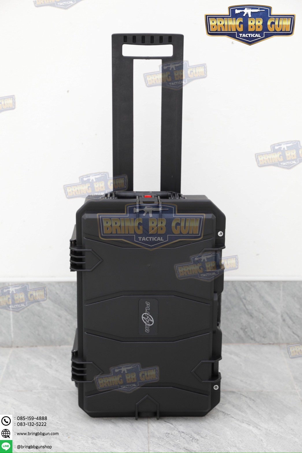 กล่องปืนสั้นแบบมีล้อลาก Plasma Case รุ่น P05 (SW1022C-R) (เคสกันกระแทรกแบบมีล้อลาก Plasma) (กล่องกันกระแทก)