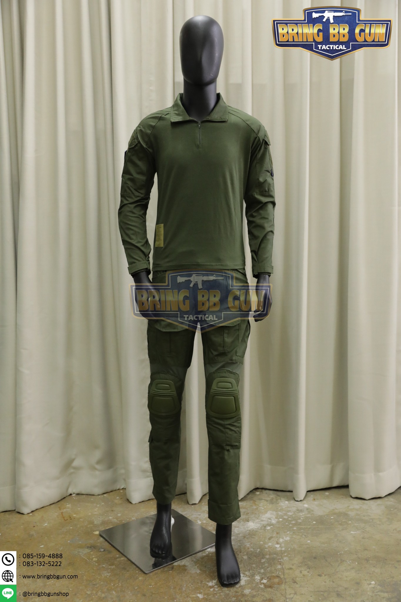 ชุดคอมแบทสูท Gen3 (Combat Frog Suit G3) (เสื้อ+กางเกง+สนับเข่า+สนับศอก)