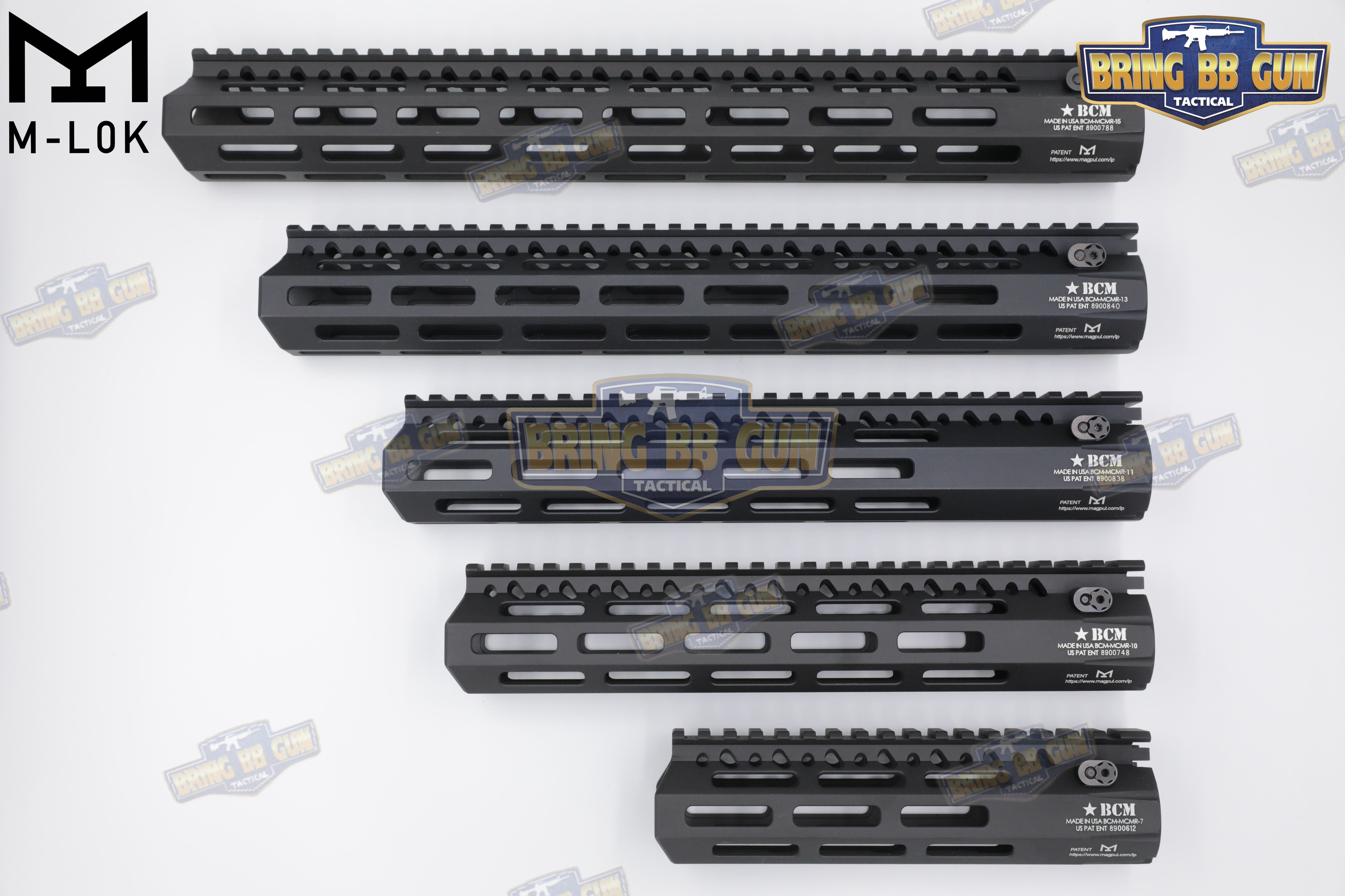 ชุดหน้า ยี่ห้อ BCM MCMR ระบบราง M-Lok (รางหน้า BCM MCMR) (BCM MCMR Handguard)