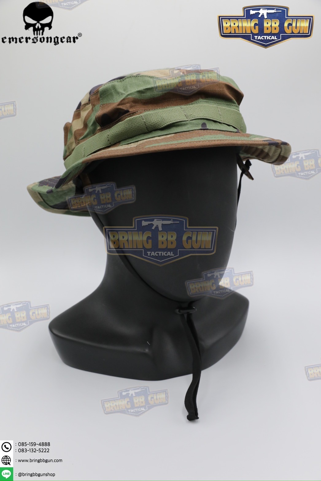 หมวกปีกกลม (ปีกสั้น) ยี่ห้อ Emerson (Tactical Short Brim Boonie Hat) (Boonie Hat)