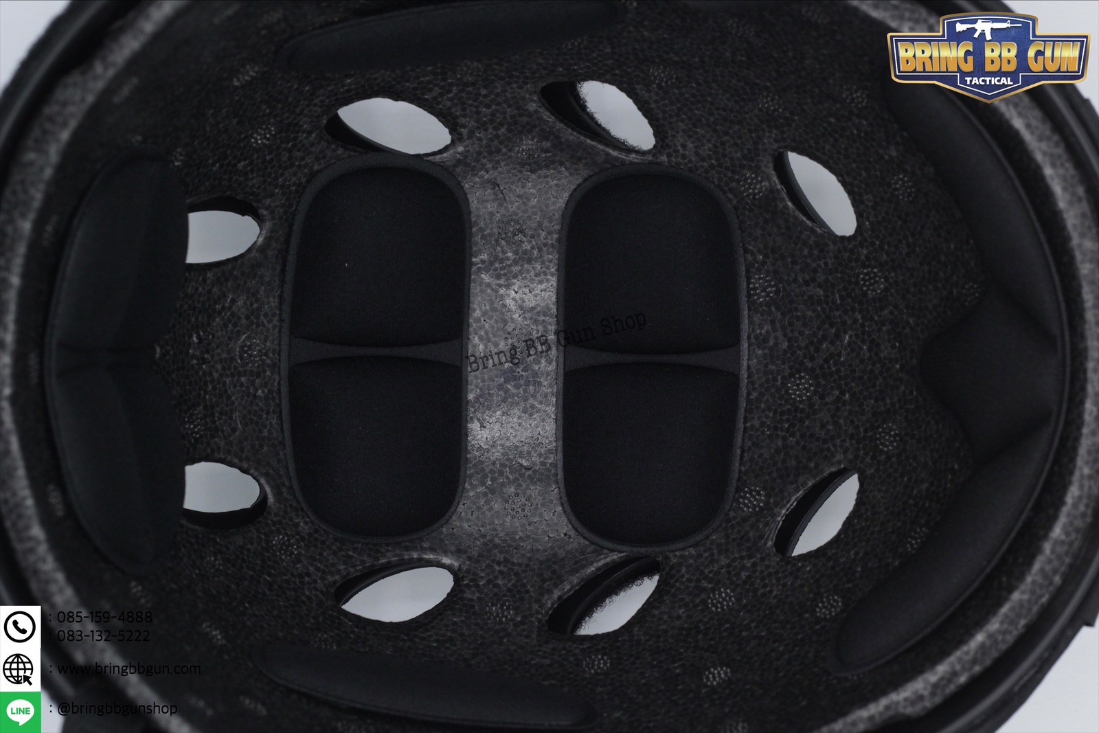 หมวก Fast (หมวกฟาส) (Fast Helmet PJ type) รุ่น Standard-pound holes