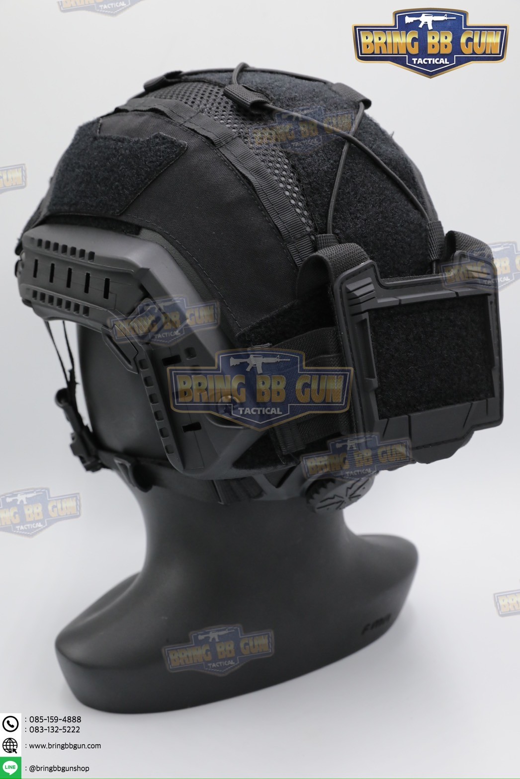 ผ้าคลุมหมวกฟาส ทรง Agilite Gen4 (ผ้าคลุมหมวกฟาส-ตาข่าย) (Mesh Fast Helmet Cover) (Fast Helmet Cover Gen4) (OPS-Core Helmet Cover)