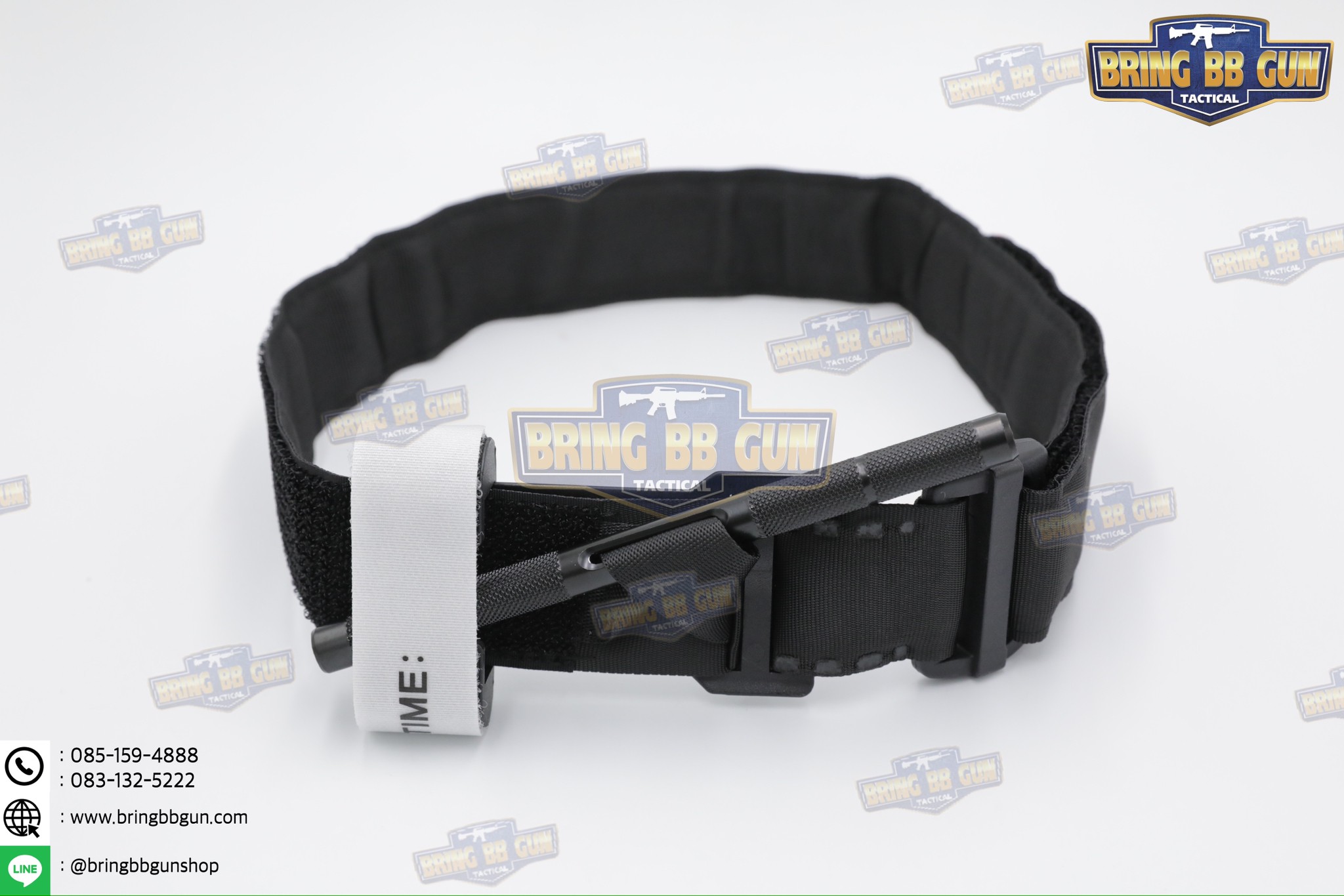 ทูนิเก้ สายรัดห้ามเลือด ก้านโลหะ รุ่น กว้านขันชะเนาะ (Windlass) (สายรัดห้ามเลือดในสนามรบ) (Tourniquet) (Military Tourniquet)