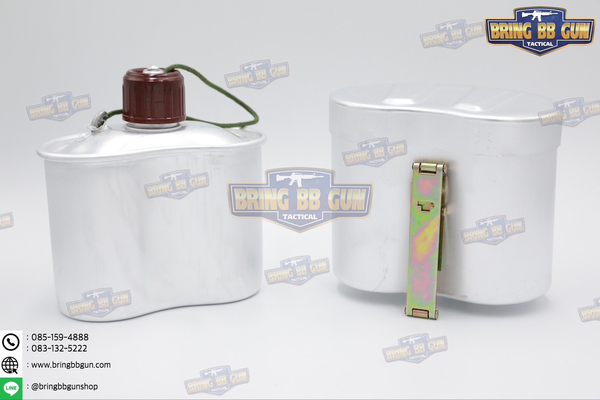 กระติก+หม้อสนามเดินป่า (หม้อสนาม+กระติกน้ำ 2in1) (หม้อสนามกระติกน้ำ) (หม้อข้าวกระติกน้ำ พร้อมสายสะพาย) (หม้อสนามอเนกประสงค์) (กระติกน้ำทหาร) (กระติกน้ำสนาม) (ขวดน้ำสนาม) (ขวดน้ำพกพา) (เดินป่า) (เข้าค่าย) (Camping) (ทหารพราน) (ลาดตระเวน) (ทหารพราน) (เขาชนไ