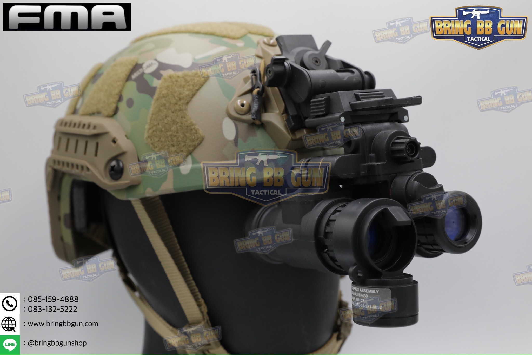 เข็มทิศติดกล้อง Night Vision Dummy ยี่ห้อ FMA (Night Vision Compass Assembly Dummy Version) (เข็มทิศติดกล้องไนท์วิชั่น) (เข็มทิศติดกล้องมองกลางคืน)