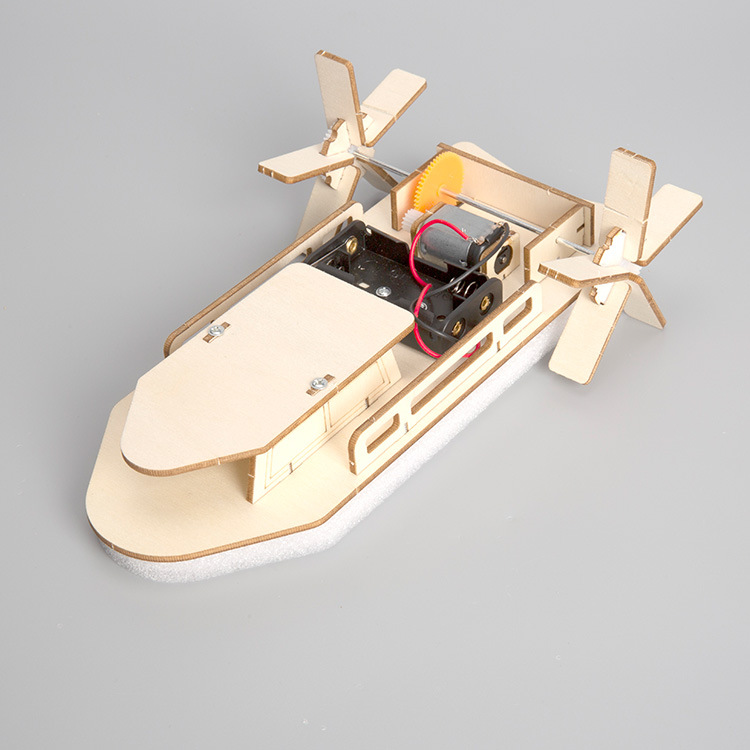 ชุด STEM แบบ DIY : เรือกลไฟฟ้า