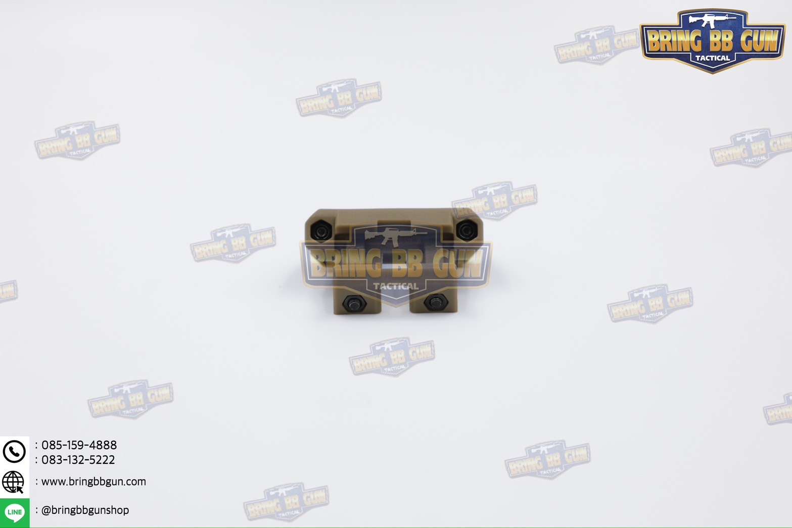 เคสสวิตซ์หางหนูแบบคู่ จับราง Picatinny (เอียง45องศา) (เคสสวิตซ์หางหนู2ทาง) (Dual Picatinny Offset for Modbutton Lite)