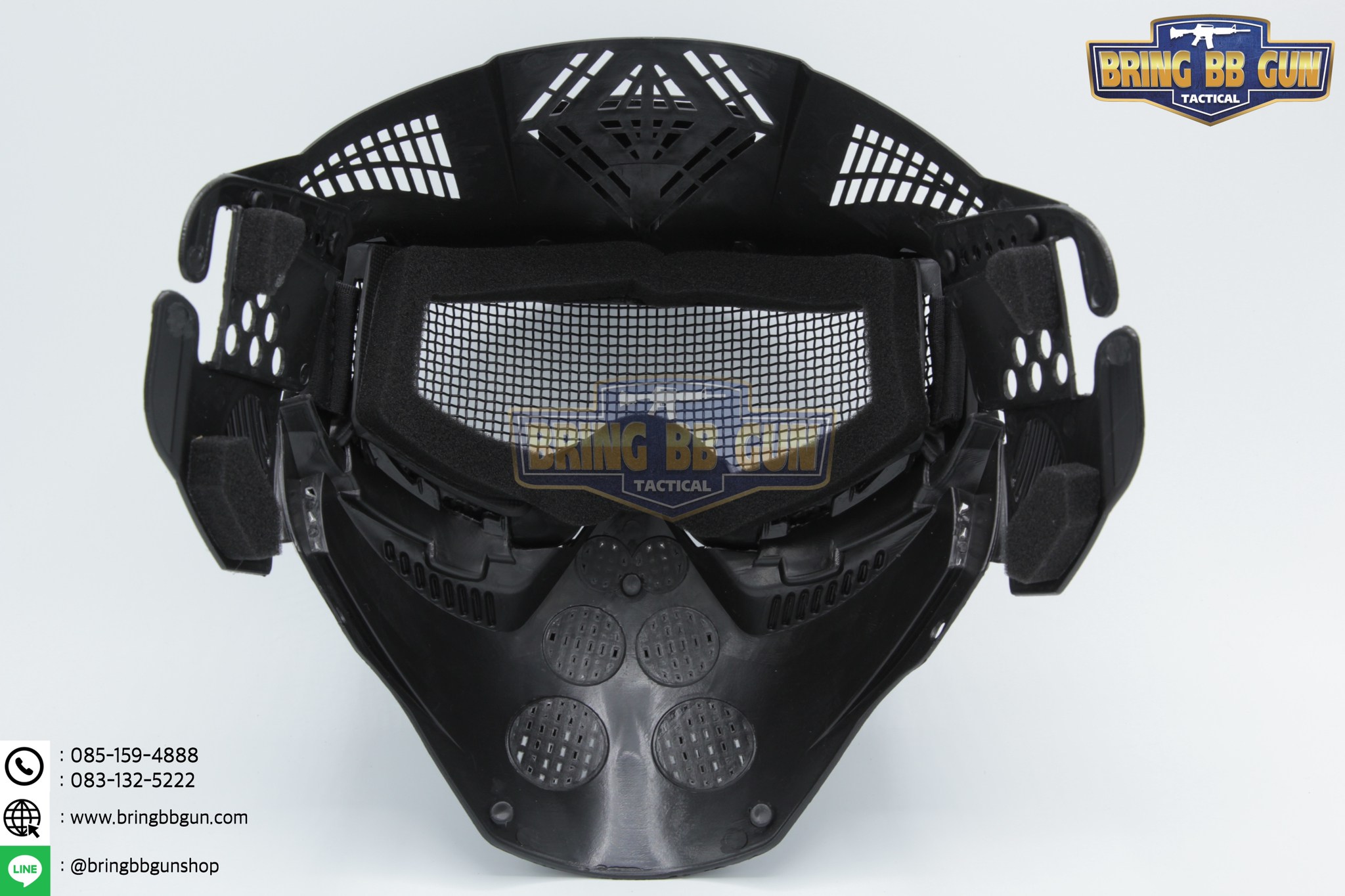 หน้ากากชาวนา รุ่นเลนส์ตระแกรง (หน้ากาก Troy)