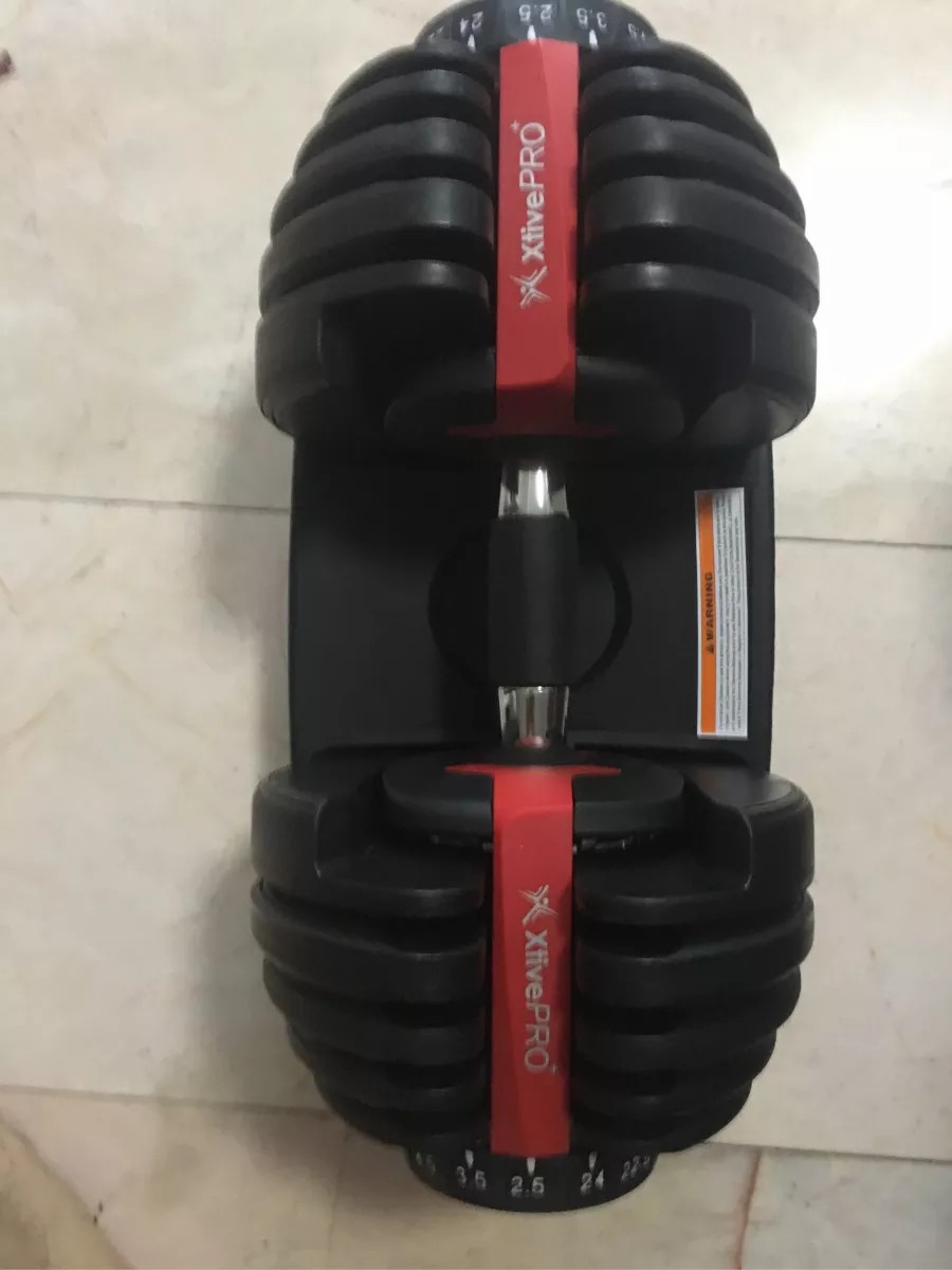 พร้อมส่ง ส่งฟรี Home Gym Fit ดัมเบลเปลี่ยนน้ำหนัก Mask1แผ่นเหล็กพรีเมี่ยม ทนทาน ปรับเปลี่ยนน้ำหนักสูงสุด 24 Kg