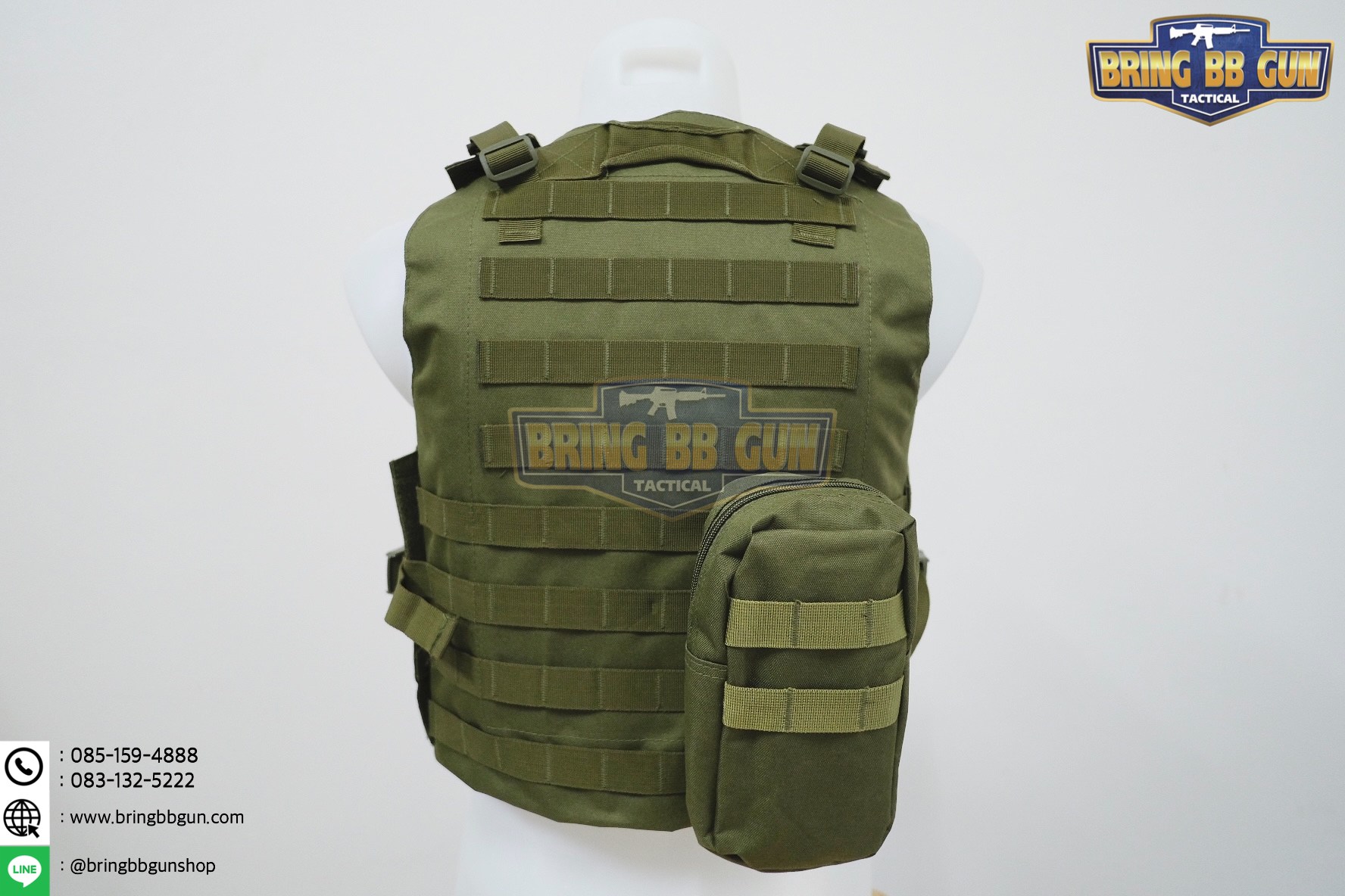 เสื้อเวส รุ่น สลิง (เสื้อเวสสลิง) (เวสสลิง) (เสื้อเกราะ Vest สลิง)