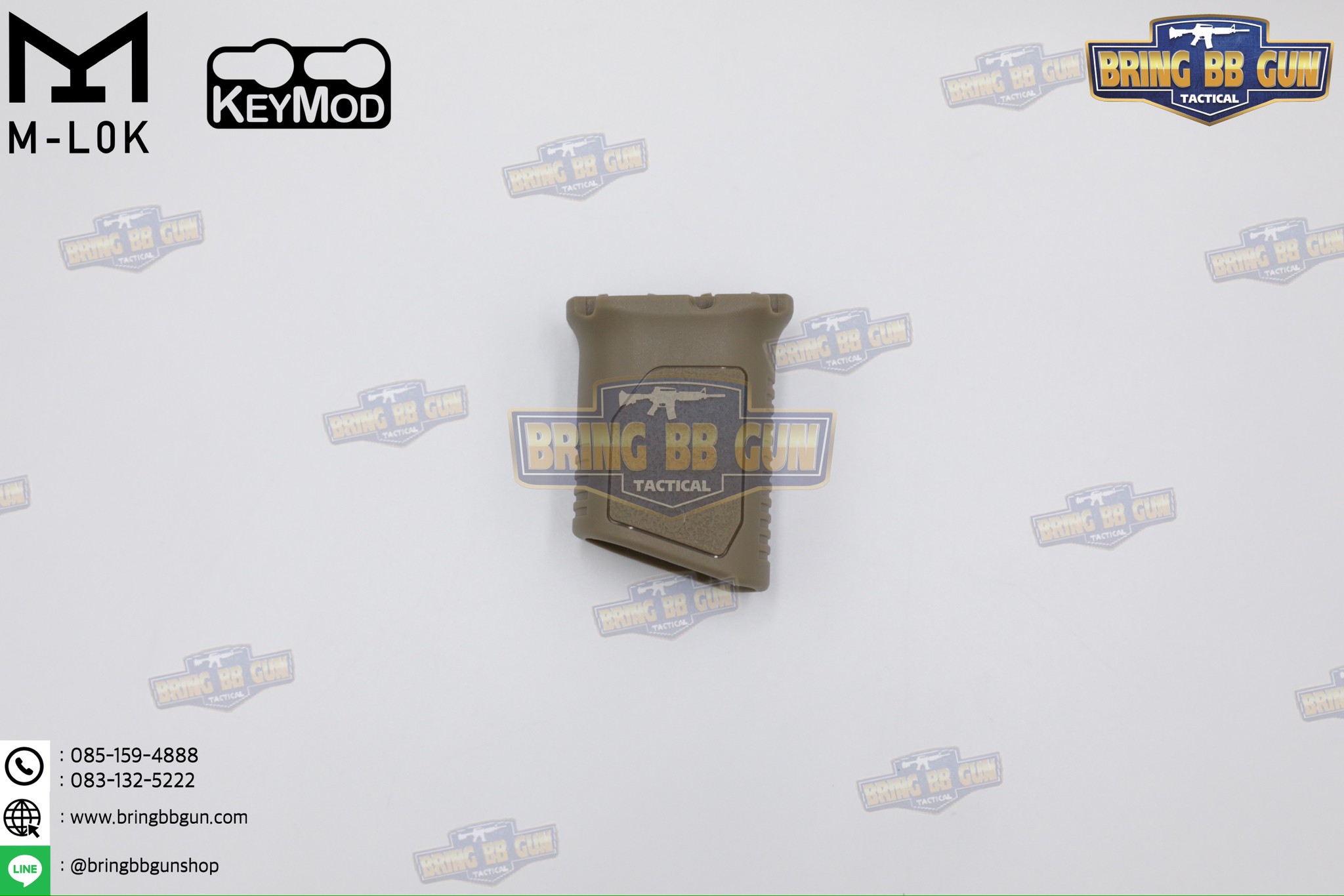 กริ๊ปมือหน้า STRIKE AVG (รุ่นสั้น) (ใช้ได้กับชุดหน้าระบบราง M-Lok และ ระบบราง Keymod เท่านั้น)