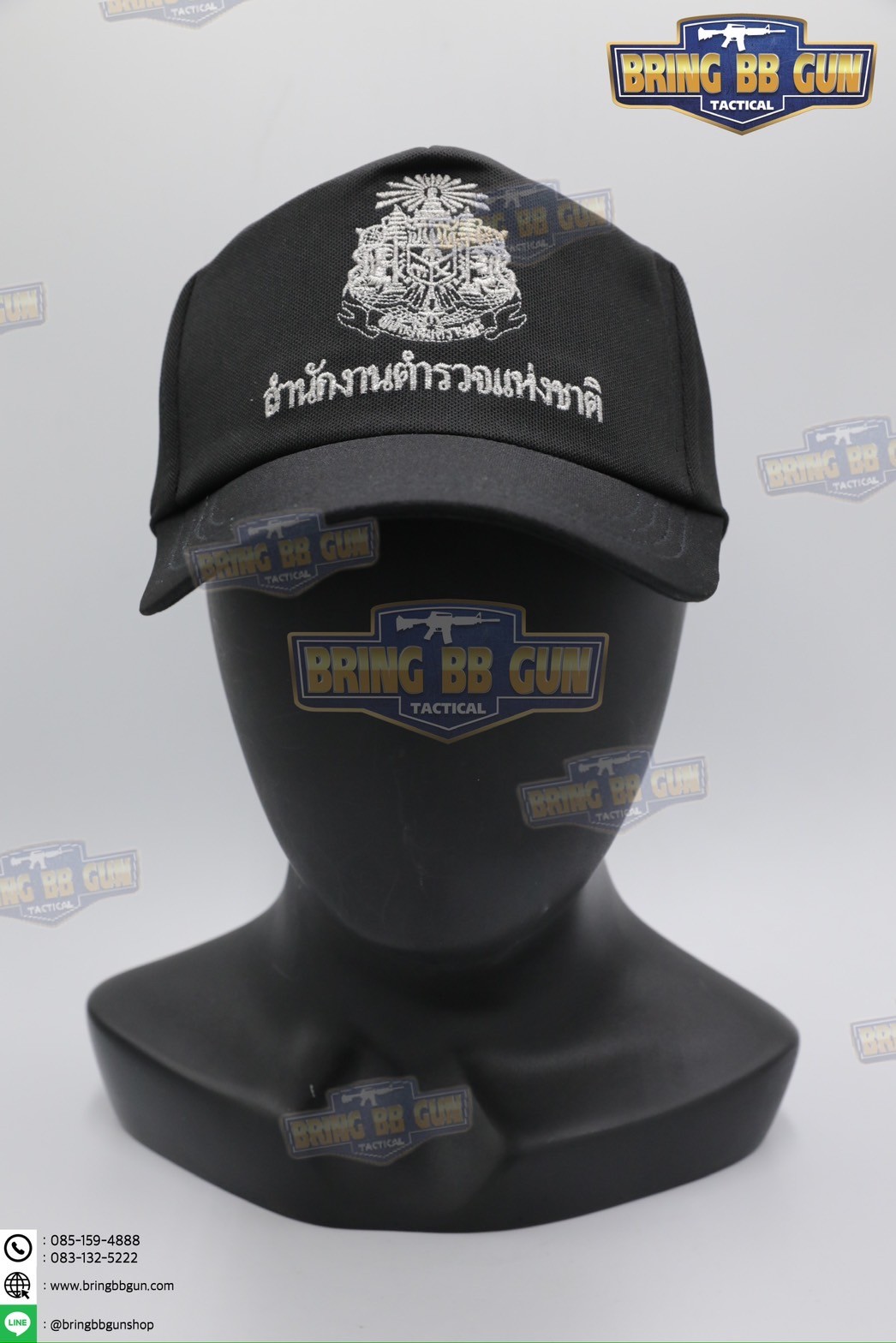 หมวกแก๊ปปักลายหน่วยงานต่าง เกรดพรีเมี่ยม (Version 2) Cap