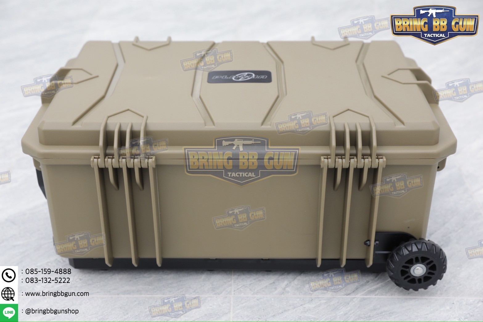 กล่องปืนสั้นแบบมีล้อลาก Plasma Case รุ่น P05 (SW1022C-R) (เคสกันกระแทรกแบบมีล้อลาก Plasma) (กล่องกันกระแทก)