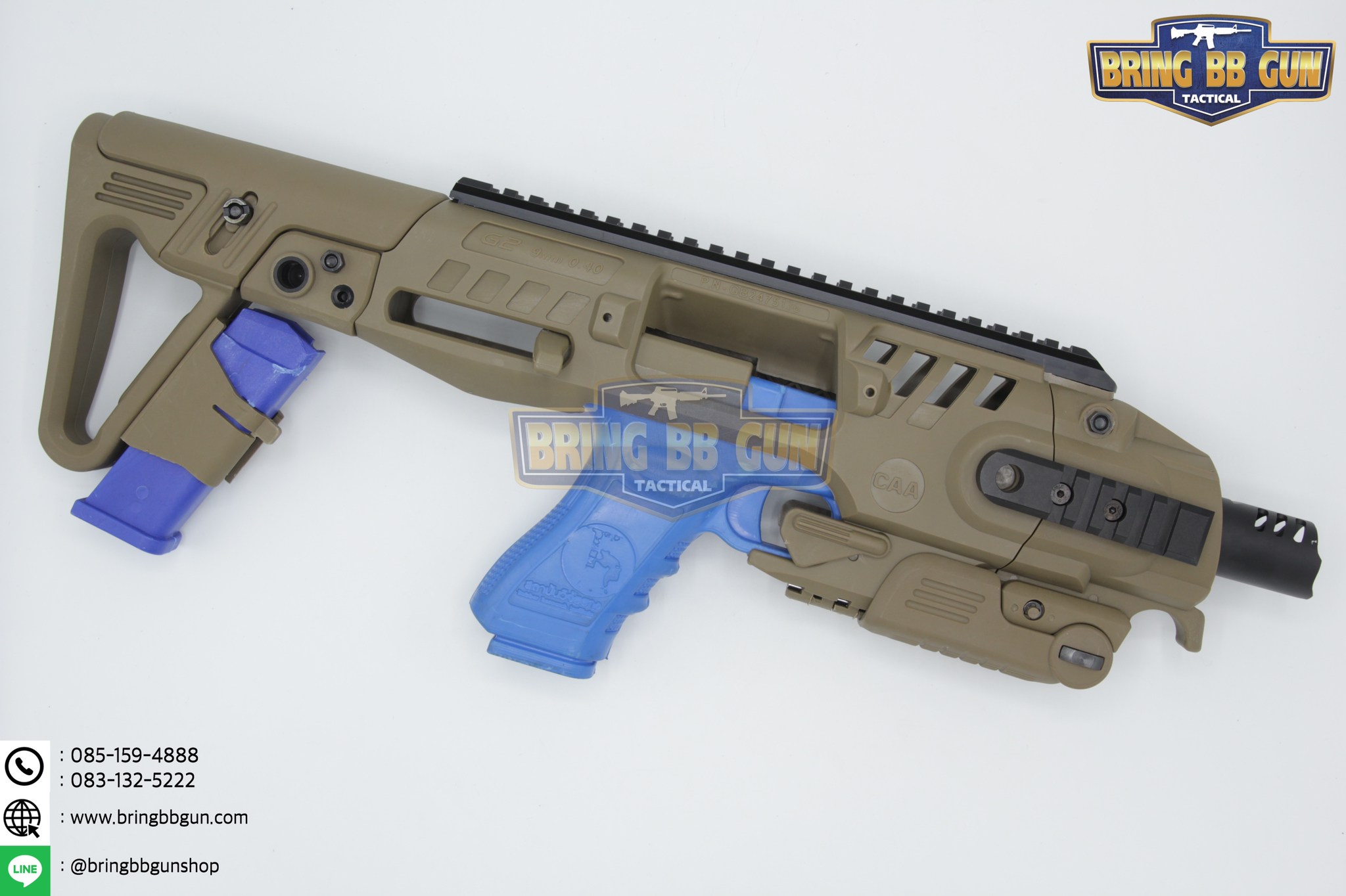 ชุดประกอบปืนสั้น Roni Gen 2 (Glock) สำหรับปืนGlock17/18/19/22/23/25/26/31/32 (Toy Version)