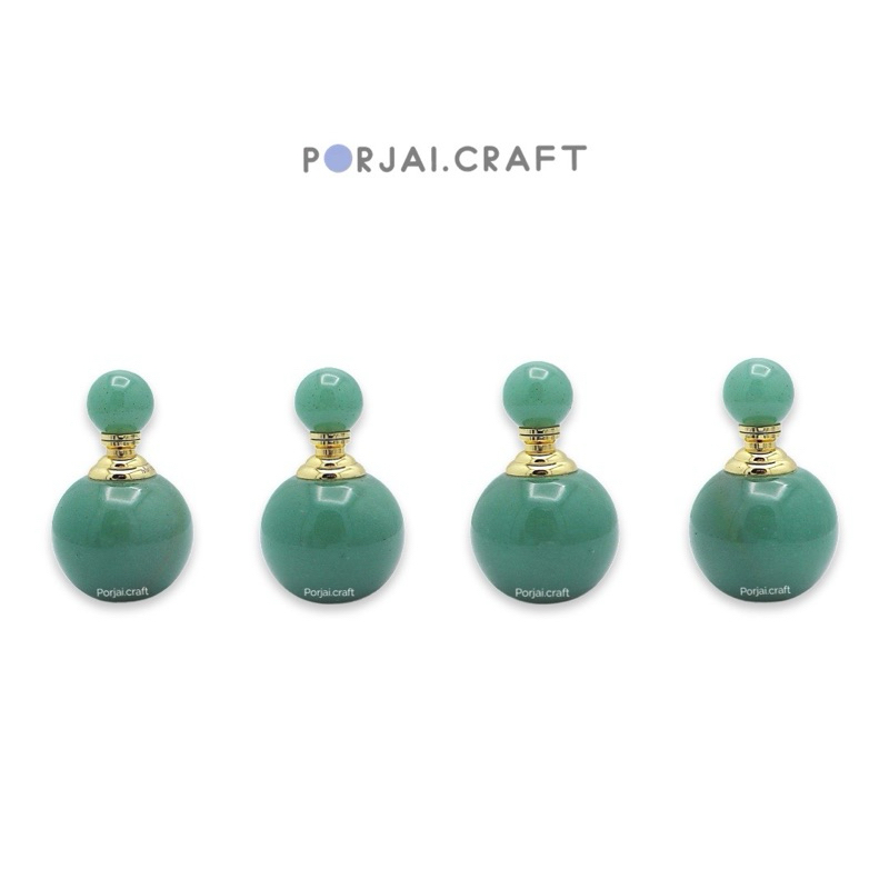 Green Aventurine Perfume Bottle ขวดน้ำหอมอเวนจูรีน