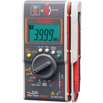 Sanwa DG35a Digital Multimeters /MΩ tester Hybrid pocket size Insulation Tester + Clamp meter