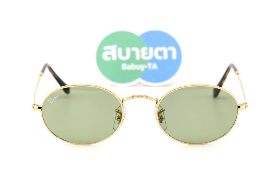 RayBan Oval RB3547 001/4E (ทรงรี)