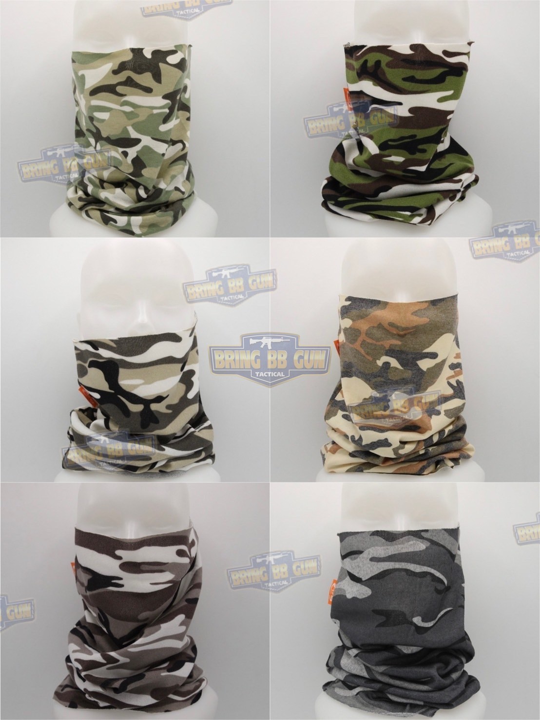 ผ้าบัฟ เนื้อCotton 100% ยี่ห้อ GZL (ผ้าอเนกประสงค์ กันแดด กันฝุ่น)