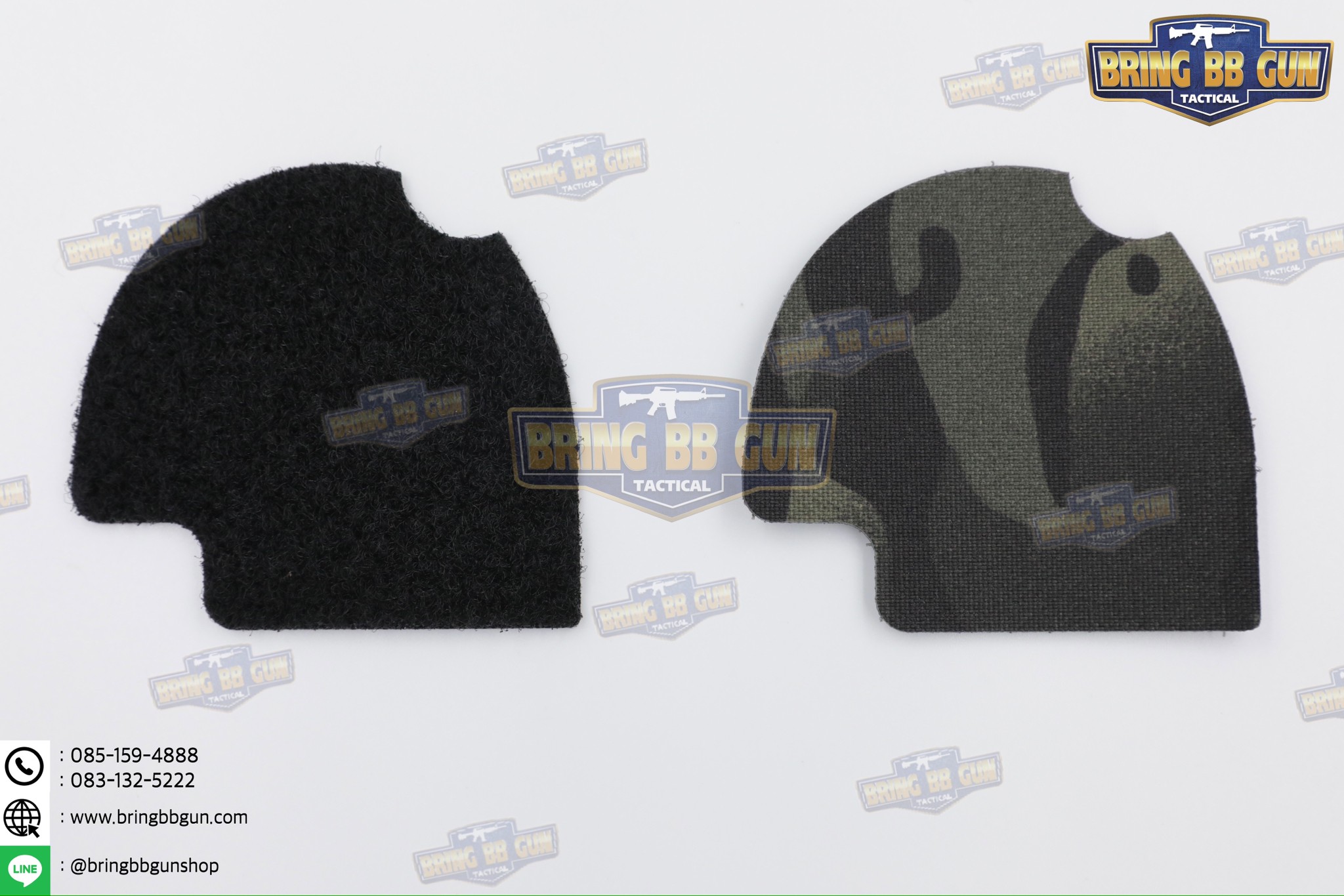 สติ๊กเกอร์ตีนตุ๊กแกลายพรางติดหูฟัง Comtac III (Comtac III Camp Skin Set) (Velcro For Headphone)