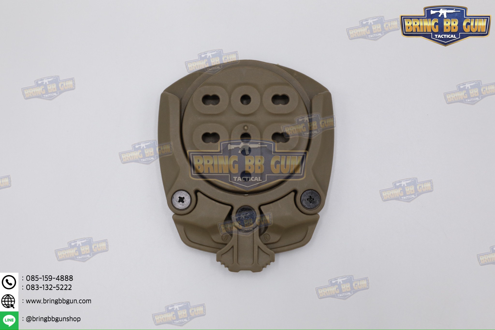 Adapter ปลดไวซองปืน BT TEK-MOUNT (360 Degree base adapter) (QUICK CONNECT MOUNTING SYSTEM) (Insert Disk and Receiver) (Blade)