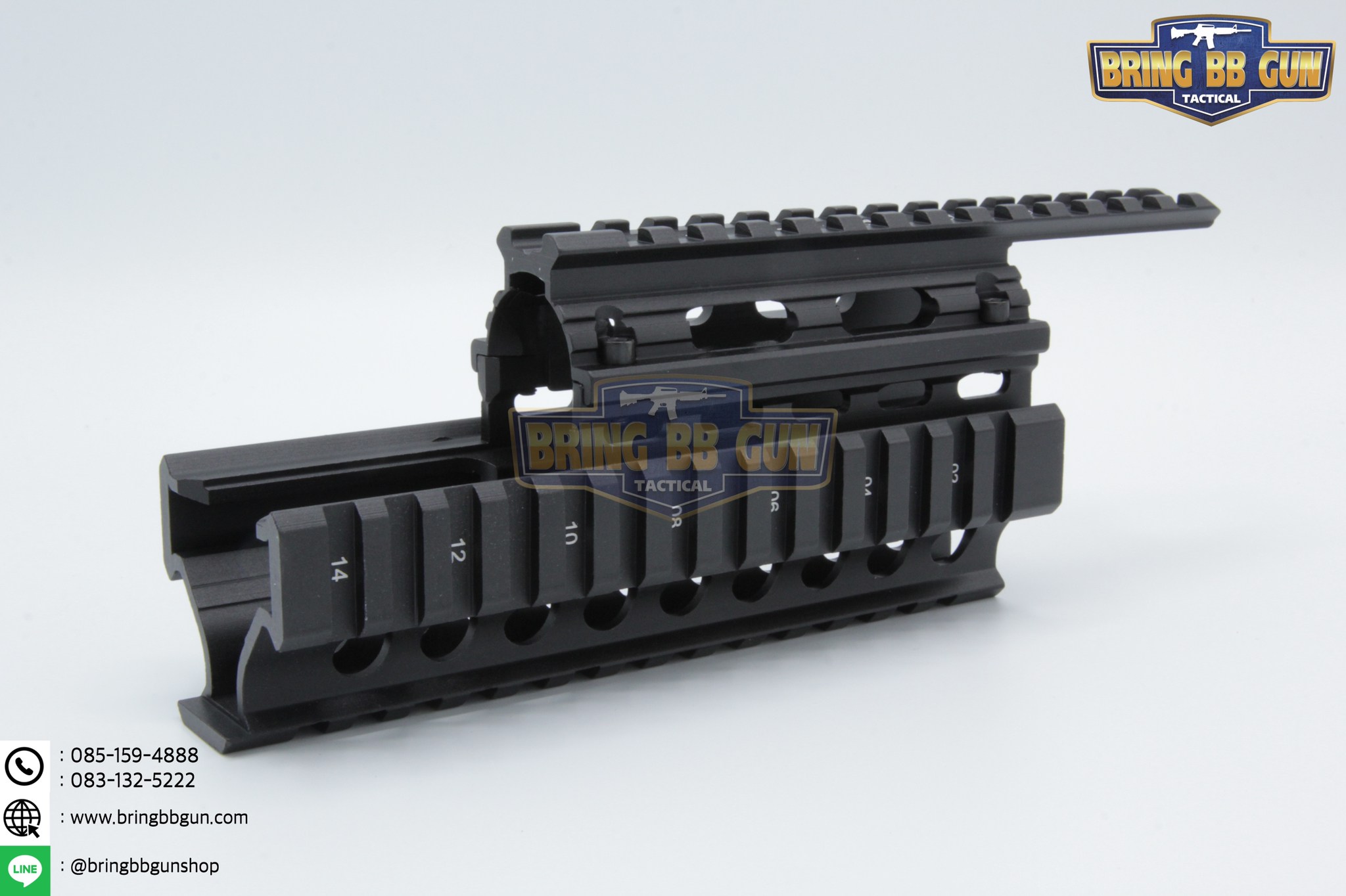 ชุดหน้าRISQuad สำหรับ AK47/AK74 (AK Handguard RIS Quad Rail System)
