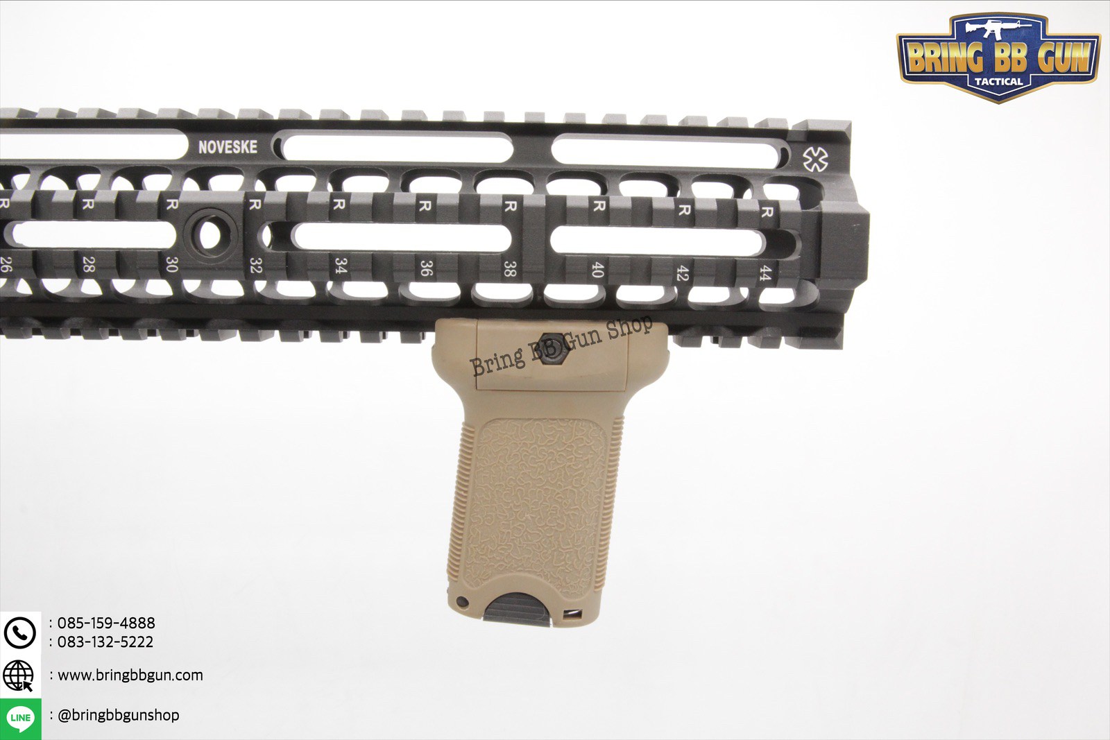 กริ๊ปมือหน้า TD รุ่นPicatinny(ราง20mm.) (TD Picatinny Grip)