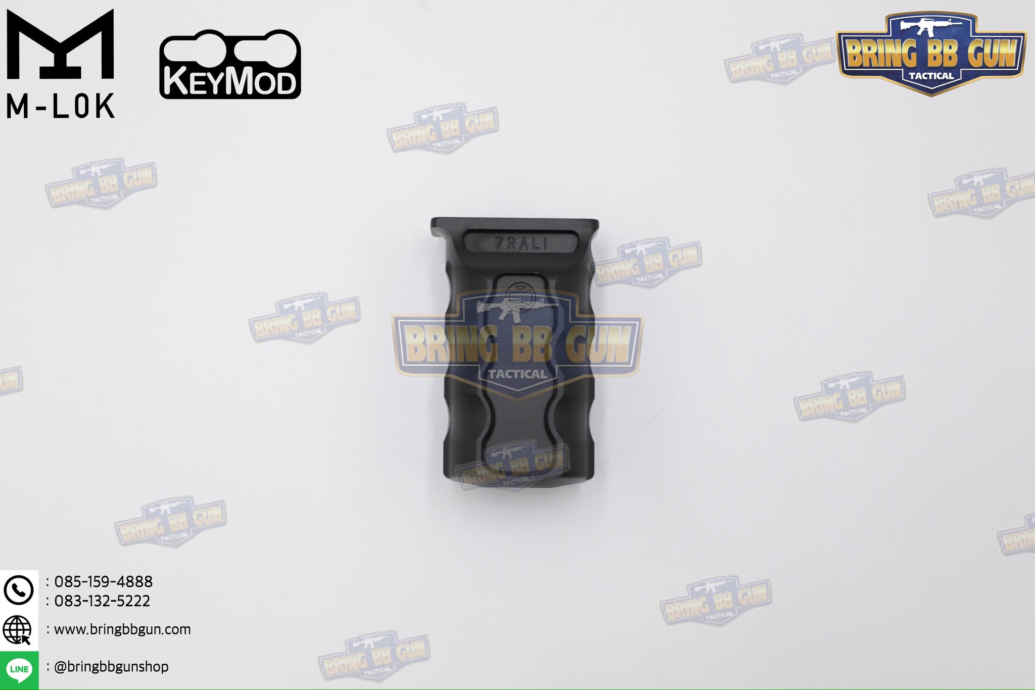 กริ๊ปมือหน้าทรง Railscales รุ่น RSB (RSB Vertical Grip) (กริ๊ปมือ Railscales RSB Vertical Foregrip) (ใช้ได้กับชุดหน้าระบบราง M-Lok และ ระบบราง Keymod เท่านั้น)