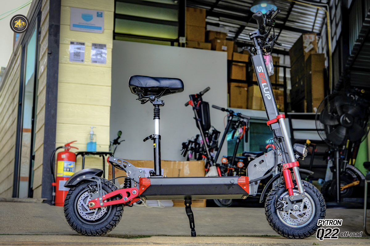 SEALUP PYTRON Q22 off-road 48V 1000W NFC ปี 2024 ประกันศูนย์ 1 ปี + After service︳24YOU จำหน่ายสกู๊ตเตอร์ไฟฟ้า Tools For You