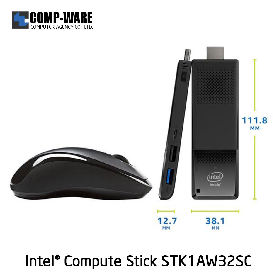 デスクトップ型PC Intel Compute Stick STK1AW32SC Intel Compute Stick STK1AW32SC | Overview, Specs, Details | SHI