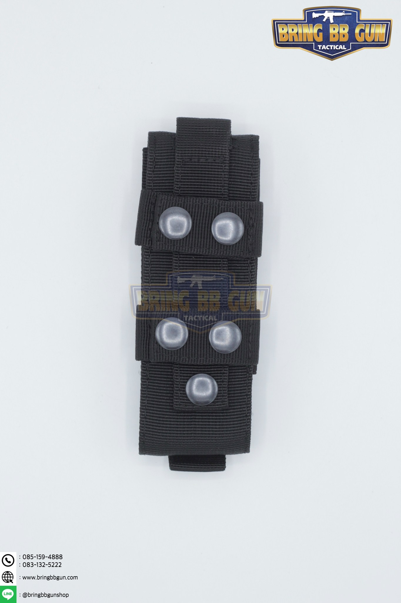 เพ้าผ้าใส่สายห้ามเลือด และ กรรไกรสนาม (ซองผ้าใส่สายรัดห้ามเลือด)