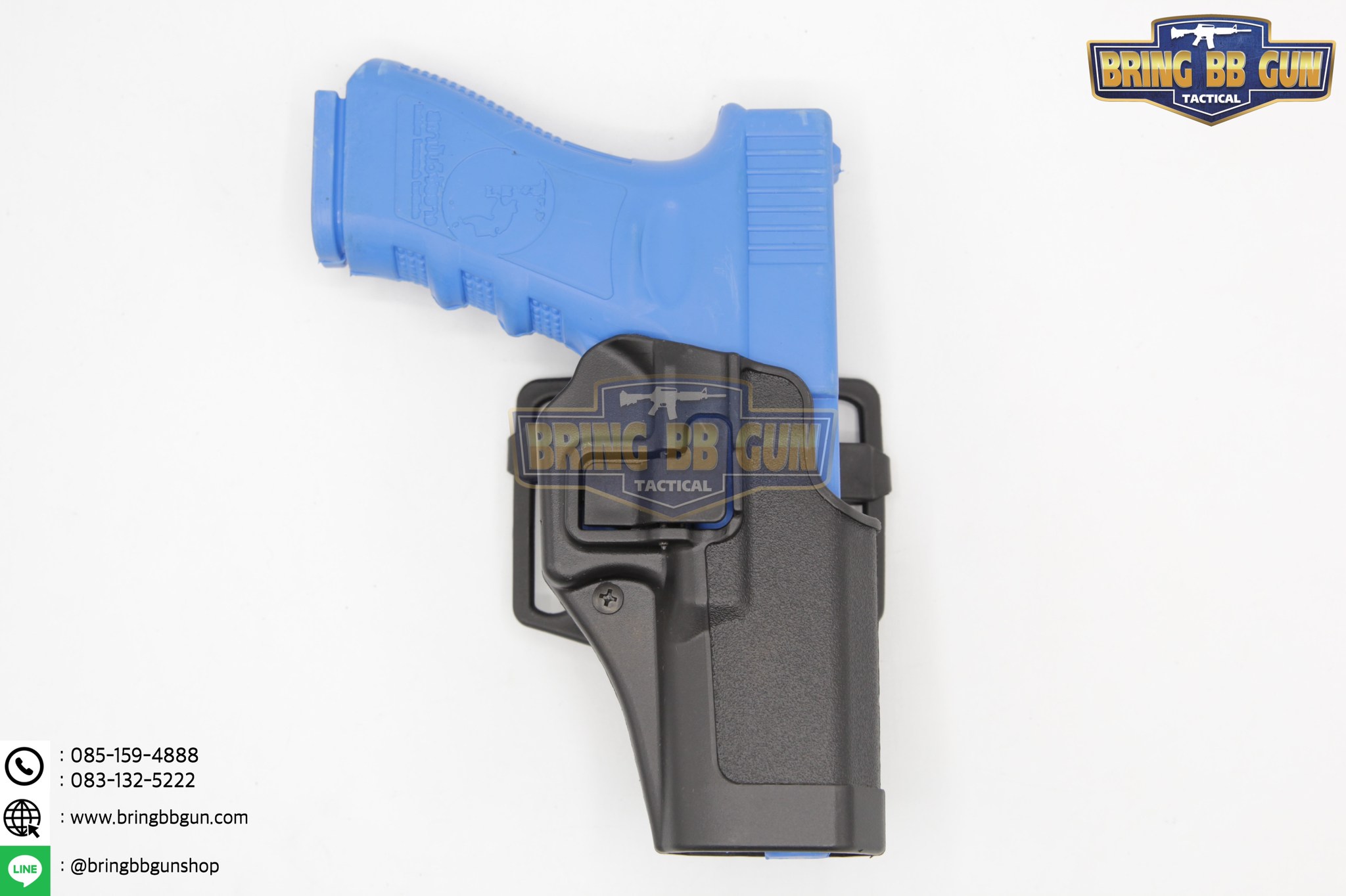 ซองปืนพกนอก ทรงBlack Hawk รุ่น Glock17 สำหรับปืน : Glock 17/22/31