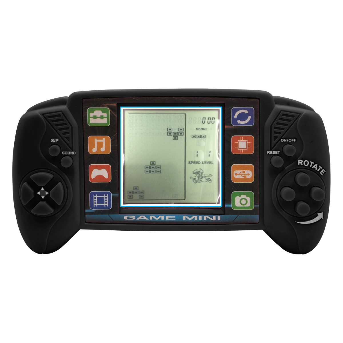 เกมคอนโซลกดกดคละสี เกมกดคลาสสิก ของเล่นเด็ก ของเล่นใส่ถ่าน T001-DD024639B0 - 6267993423801