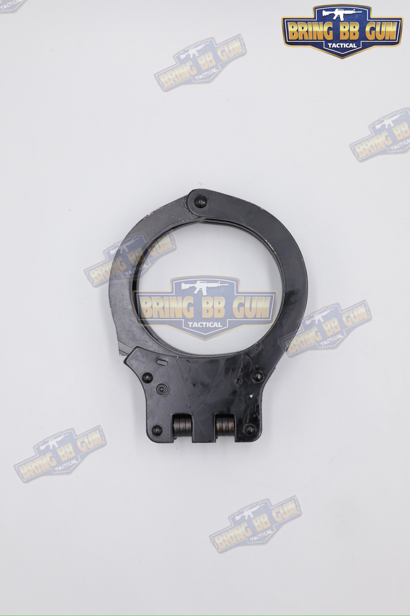 กุญแจมือ รุ่นบานพับ ดอกกลม