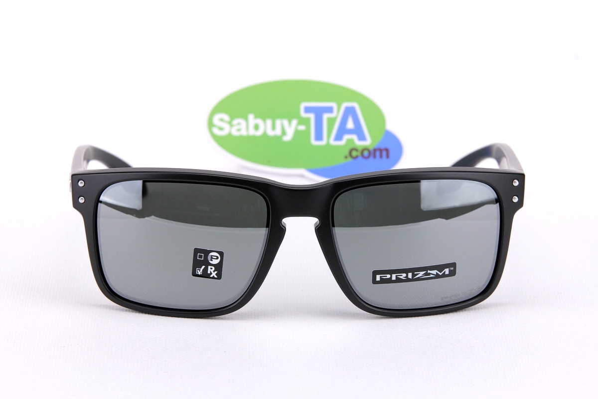 Oakley Holbrook Matte Black/Prizm Black Iridium SKU#OO9244-27