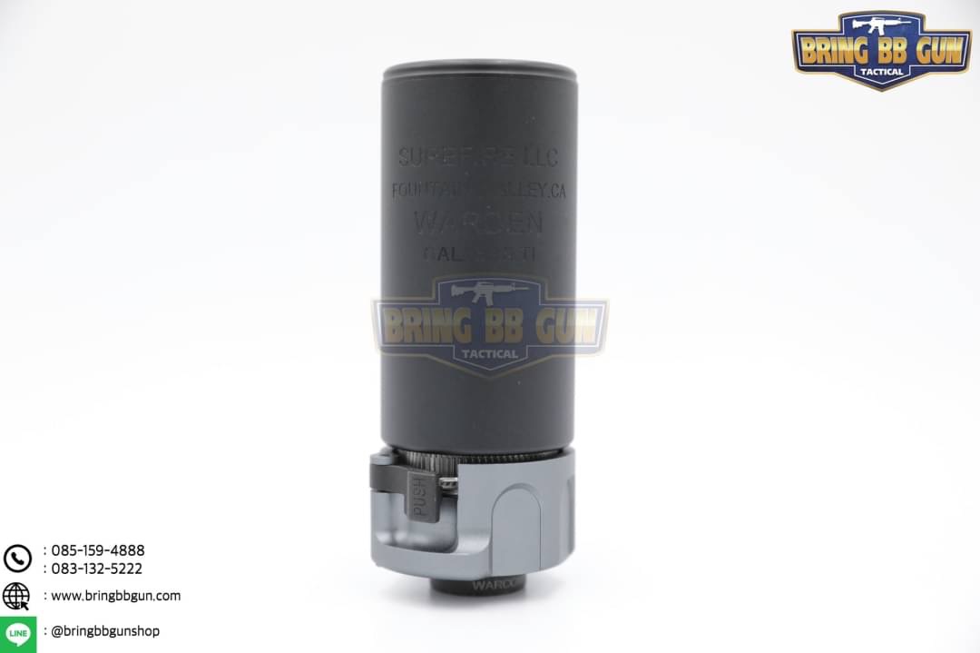 เก็บเสียง+ปลอกลดแสง ยี่ห้อ Surefire รุ่น Warden 3.5” (Warden Suppressor 3.5” & Warcomp)