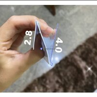 รางสอดป้ายราคาหน้าชั้นวางสินค้ารุ่นตัว N พลาสติกPVC ป้ายราคาหน้าชั้น ป้ายพลาสติกเส้นยาว ป้ายบอกราคา