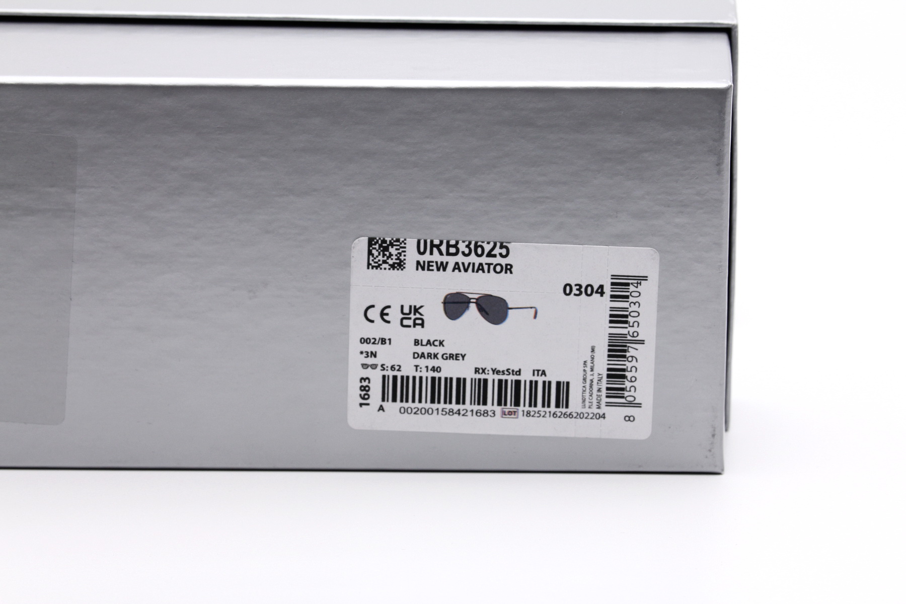 RayBan New Aviator RB3625 002/B1