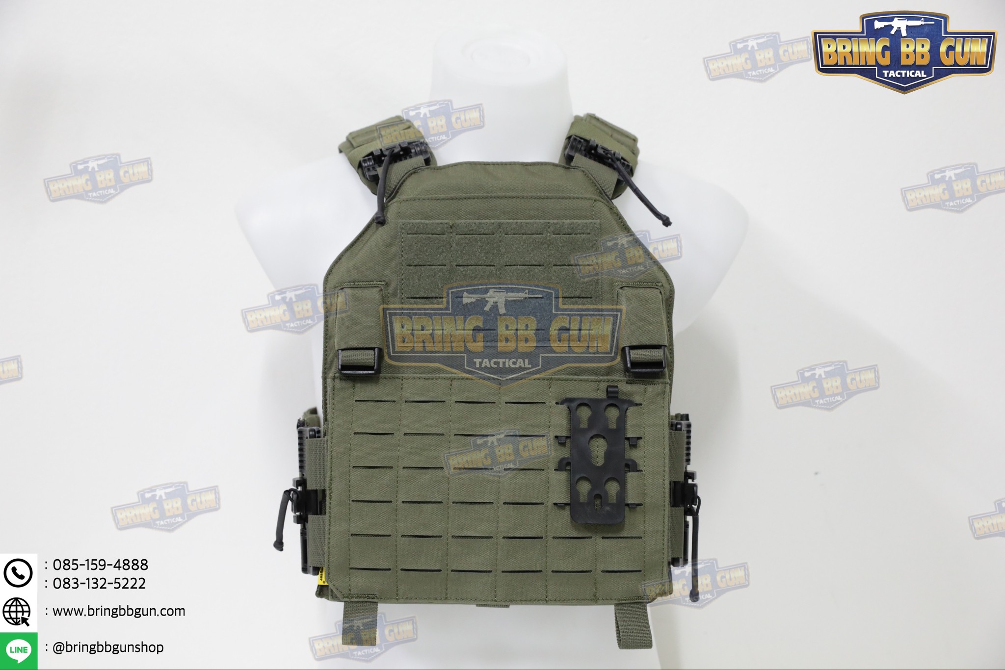 Adapter Molle ปลดไว (ตัวปลดไวสำหรับ Molle) Orpaz Modular System OMS Inserts & Receivers OMS MOLLE Inserts & Receiver Attachment Belt Loop Hunting Vest Magazine Pouch Connection Quick