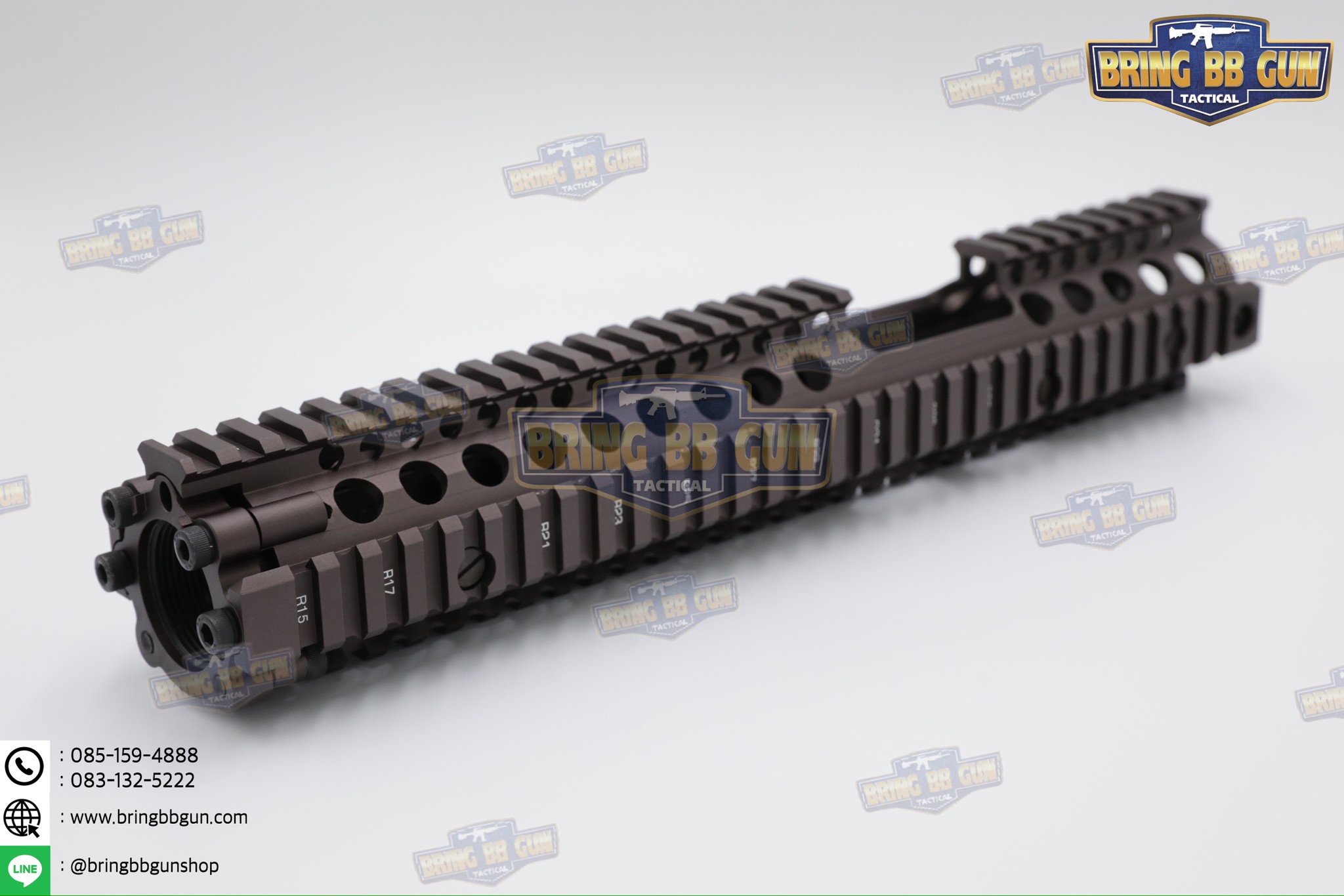 ชุดหน้า ยี่ห้อ Daniel Defense MK18 FSP RIS II รุ่นความยาว 12.5" ระบบราง Picatinny (ราง20mm.) (M4A1 FSP RAIL INTERFACE SYSTEM) (RIS II) (Front Sight Post) (FSP)