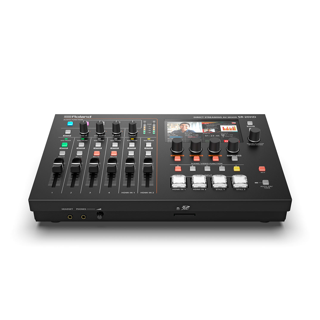Roland SR-20HD สตรีมมิ่ง วิดีโอสวิตเชอร์