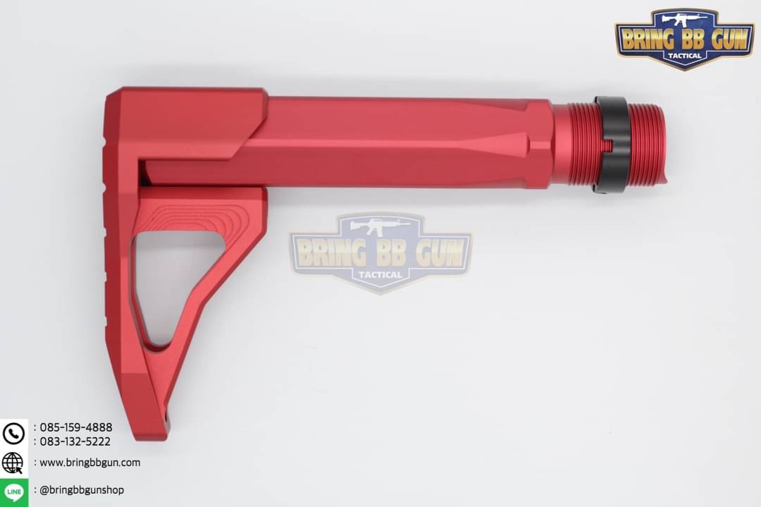 ชุดพานท้าย Phase 5 รุ่น Mini Stock (Phase 5 Universal Mini Stock for M4 GBB)