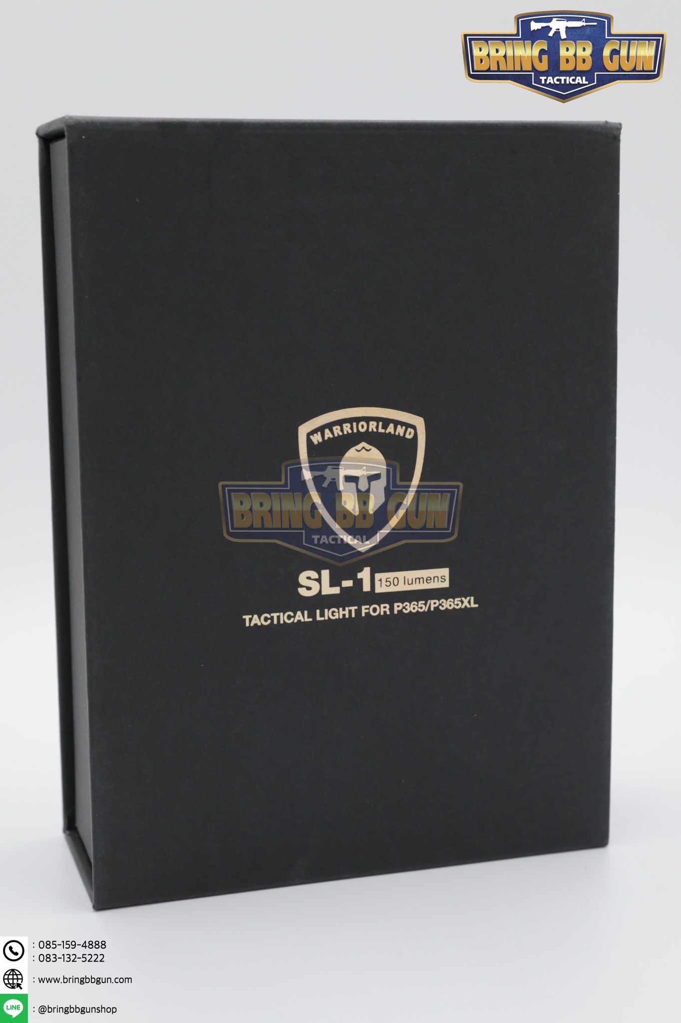 ไฟฉายติดปืน Sig Sauer P365 + ซองปืนพกใน Kydex ยี่ห้อ Warriorland รุ่น SL-1 + Kydex Holster