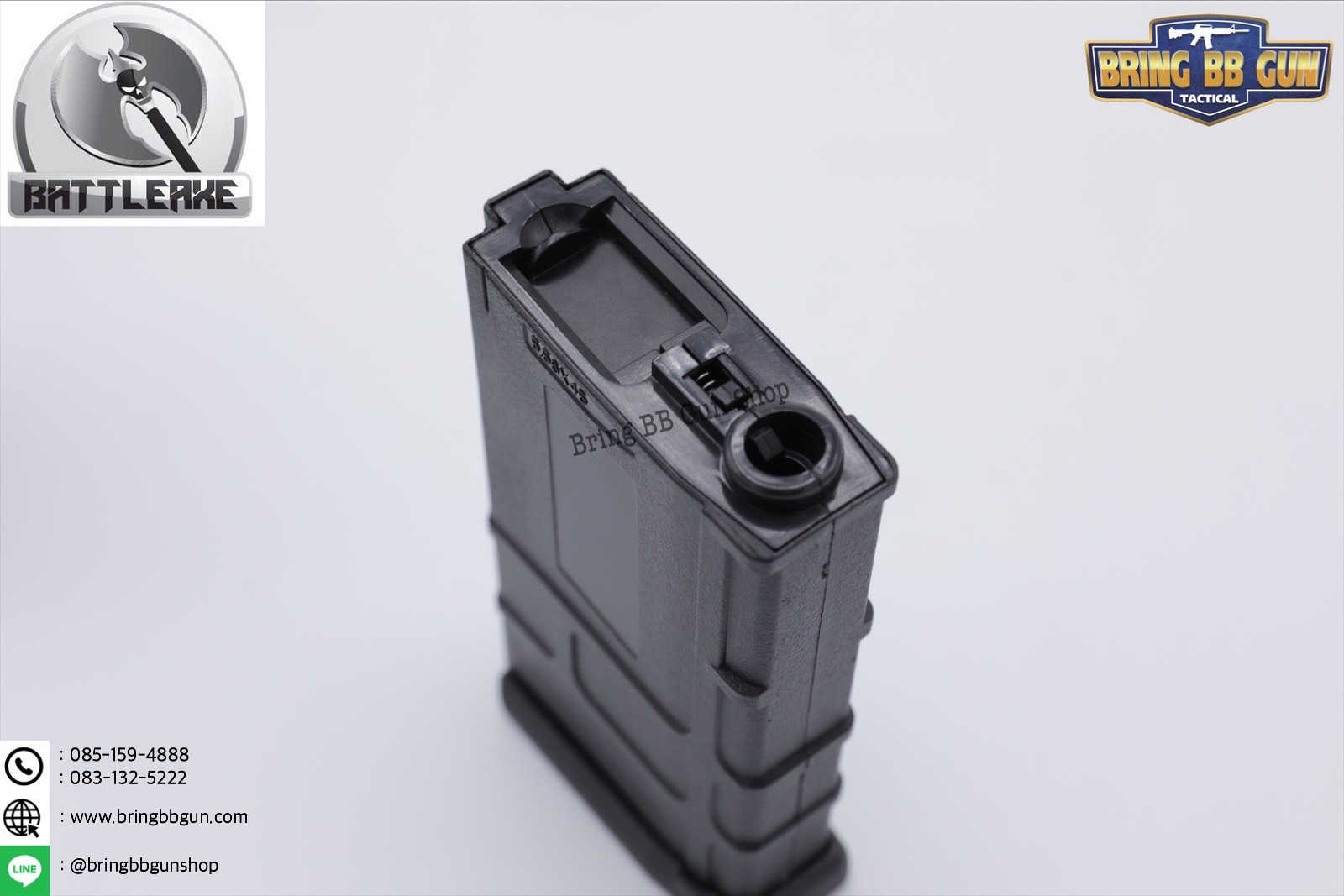 แม็กกาซีน M4 แบบปั่น ทรง P-mag (สั้น) (P-mag Mid-cap magazine)