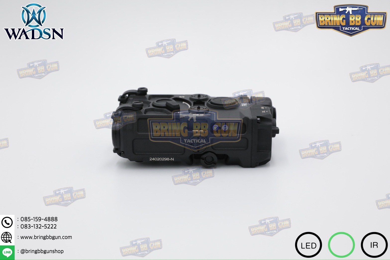 กล่อง Eo-tech OGL ยี่ห้อ WADSN รุ่น พลาสติก (เลเซอร์ชี้เป้าสีเขียว) (OGL) (EOTECH OGL) (ON-GUN-LASER)