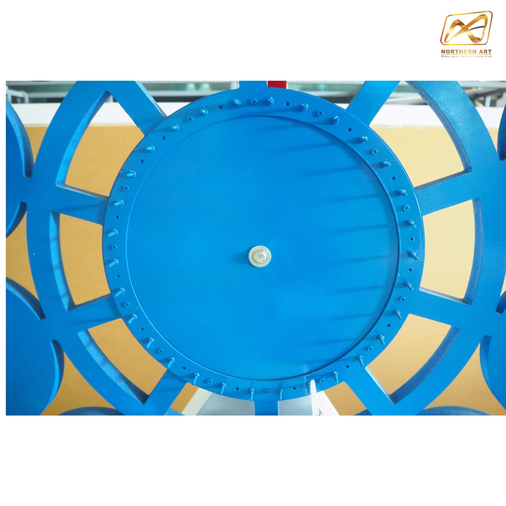 เกมส์วงล้อยักษ์ GIANT WHEEL ขนาดวงล้อ 120 ซม. สูง 158 ซม. โครงทำจากเหล็กทั้งชุด