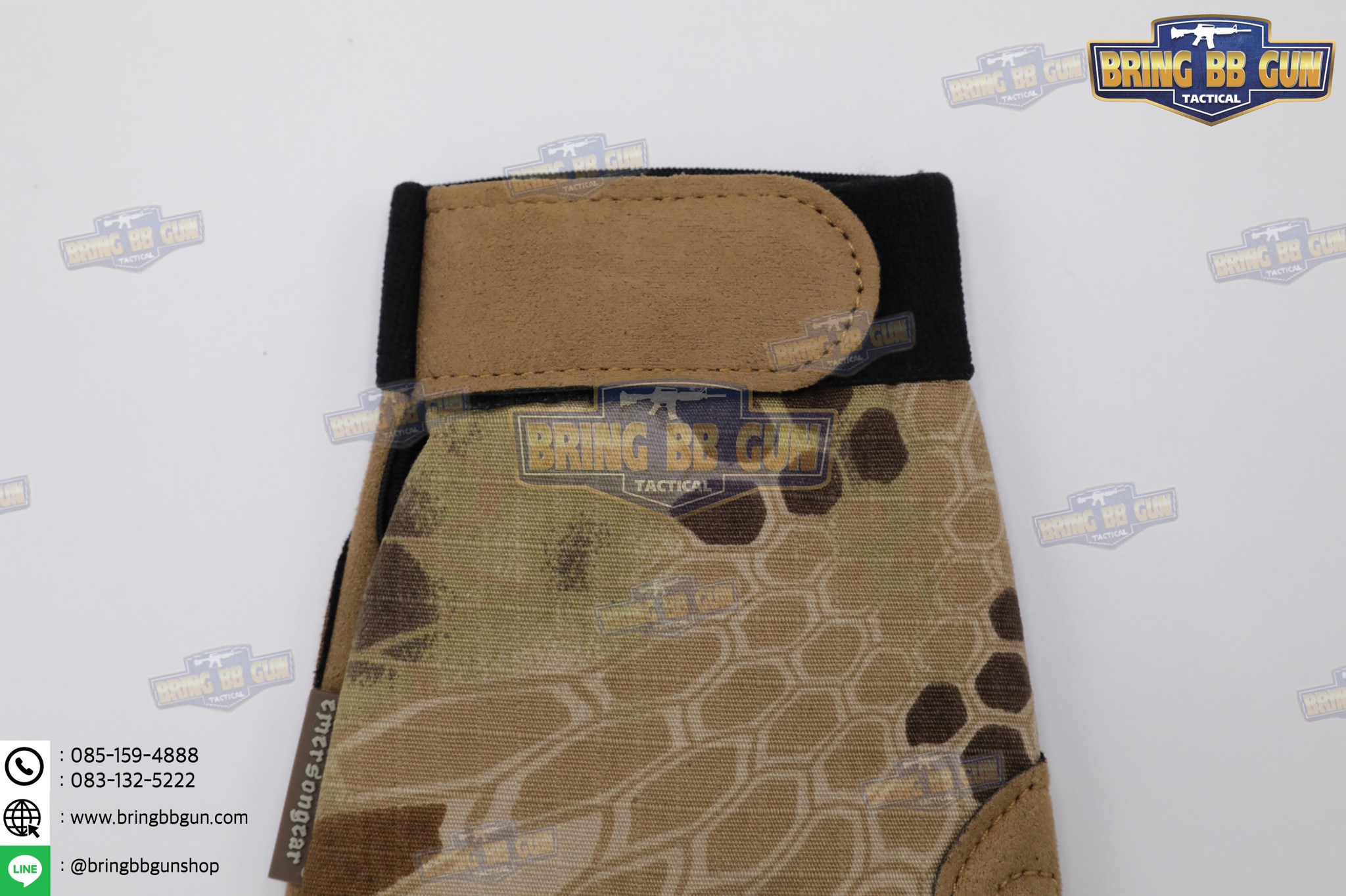 ถุงมือเต็มนิ้ว ยี่ห้อ Emerson รุ่น Tactical Lightweight Camouflage Gloves (Tactical Gloves)